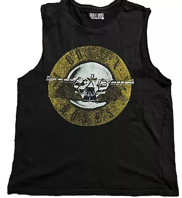 Buy Guns N Roses! Great Find! Official Merch 2016 Sleeveless Top Black XXL Good Cond • 14.02£