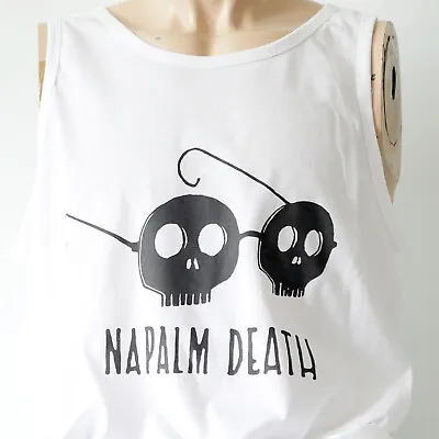 Buy Napalm Death Metal Punk Rock Hardcore T-shirt Sleeveless Vest Tank Top S-3XL • 14.99£