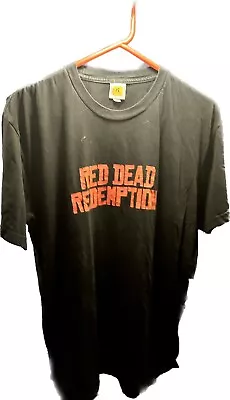 Buy Red Dead Redemption Rockstar Games Launch Day T-Shirt, Promo Merchandise, XL GUC • 77.71£