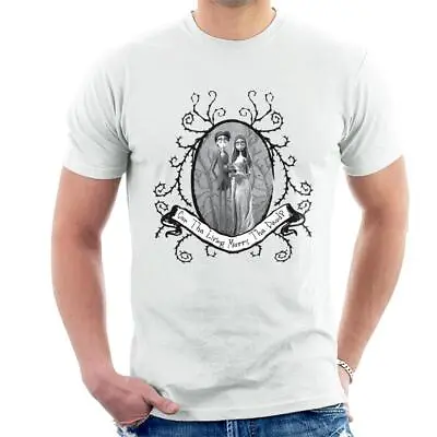 Buy All+Every Corpse Bride Halloween Can The Living Marry The Dead Men's T-Shirt • 17.95£