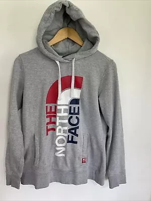 Buy North Face Hoodie Rainbow Colourful Uk 12/14 Grey Cosy • 12£