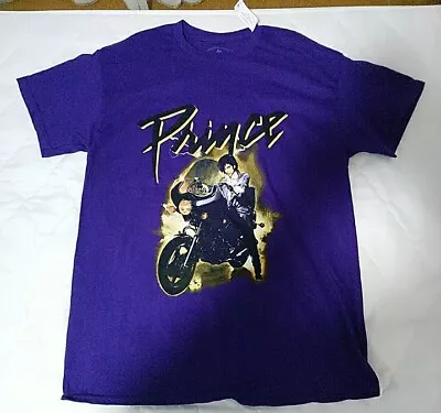 Buy Prince - Purple Rain T-Shirt Size Large (L) (Official Licensed Product) Paisley • 10£