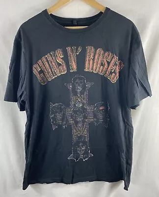 Buy Guns N Roses T Shirt XL Extra Large Appetite For Destruction 2016 Black Frog • 7.95£