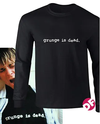 Buy NIRVANA Kurt Cobain Replica Grunge Is Dead Long Sleeve T Shirt Unique • 14.99£