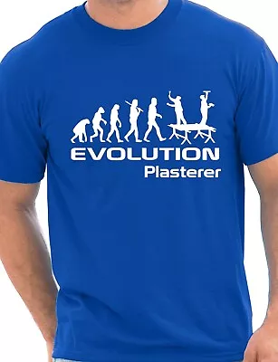 Buy Evolution Of A Plasterer Job Work Unisex T-Shirt Size S-XXL • 9.95£