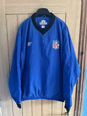 Buy Reebok NFL Equipment Pullover Windbreaker Jacket Size Large • 15£