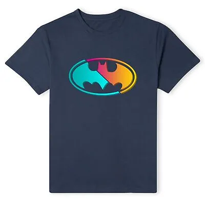 Buy Official DC Comics Justice League Neon Batman Unisex T-Shirt • 10.79£