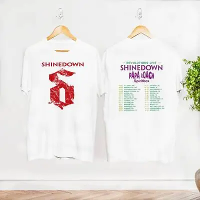 Buy Shinedown Band Logo Unisex T-shirt, Shinedown Rock Band 2023 Tour • 54.51£