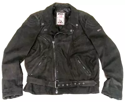 Buy Superb Spirit Of 79 Leather Motorcycle Jacket - Ixs Heavy Duty Biker Rocker • 65£