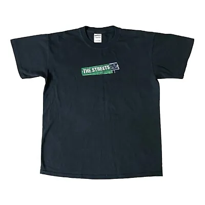 Buy Rare THE STREETS 2008 TOUR T-SHIRT Mike Skinner Double Sided UK Tour October • 149.99£