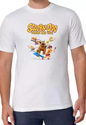 Buy (NEW) UNOFFICIAL SCOOBY DOO WHERE ARE YOU  T-shirts (men's & Boys) By Steve • 7.75£