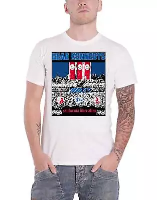 Buy Dead Kennedys T Shirt California Uber Alles Band Logo New Official Mens White • 17.95£