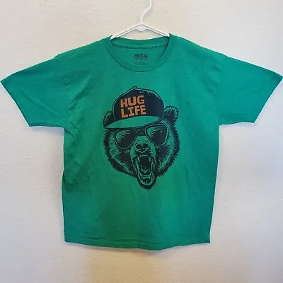 Buy Youth XL Hug Life Bear Shirt Route 66 Shirt • 7.87£