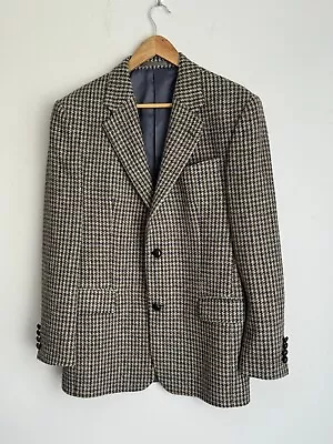 Buy The Scotch House Harris Tweed Blazer Jacket Pure Wool Handspun Vintage Mens M/L • 34.99£