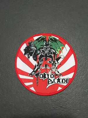 Buy Tokyo Blade Band Patch For Jacket, Jeans, T-Shirt Iron On Clothing Woven Badge • 7.57£