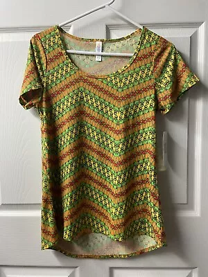 Buy NWT Lularoe Kermit The Frog Short Sleeved T Shirt Womens Size XS All Over Print • 13.75£