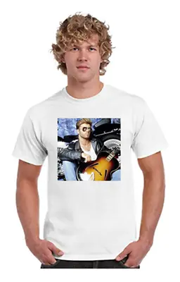 Buy George Michael T-Shirt Gift Men Unisex S,M,L,XL,2XL • 10.99£