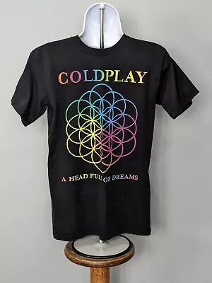 Buy Coldplay Tour T Shirt Size Small 2016 Head Full Of Dreams Tour FREE POST • 7.99£
