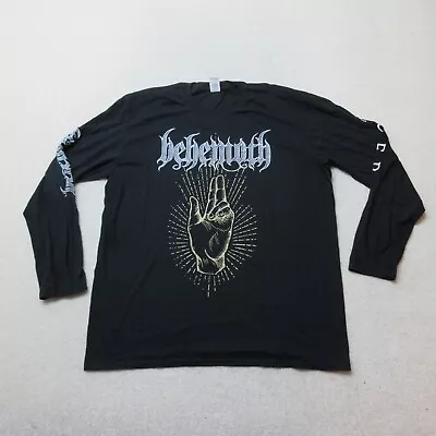 Buy Behemoth Band T-Shirt Mens 2XL Black LCFR Metal Tee Long Sleeve Merch XXL NWOT • 20.99£