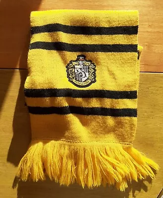 Buy Harry Potter Hufflepuff Scarf | Official Merch, Clothing, Fantasy Costume • 12£