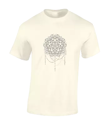 Buy Dreamcatcher Mandala Mens T Shirt Cool Yoga Namaste Buddhism Yin Yang Top New • 7.99£