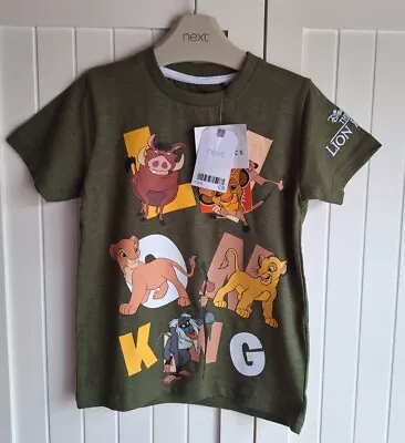Buy Next Disney The Lion King Boys T-shirt Age 2-3 Years • 4.50£