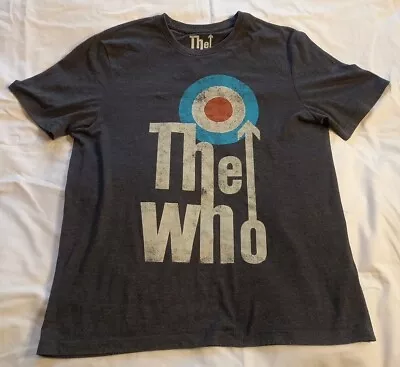Buy The Who Mens Grey T-shirt Size M • 9.99£