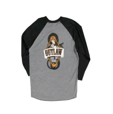 Buy 'Outlaw' Ride The Nine T-shirt Top Pool Billiards Long Sleeve Size XL NEW  • 34.99£