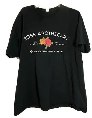 Buy Rose Apothecary XL Black T Shirt Schitts Creek David Rose Novelty • 17.10£
