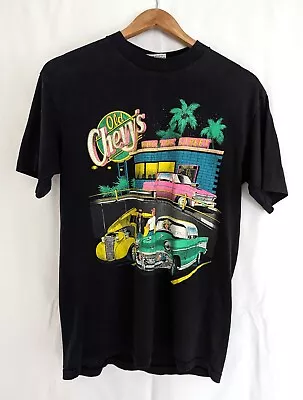Buy Vintage Old Chevys Rule The Streets TShirt Single Stitch  Speed Limit 70 Label • 29.95£