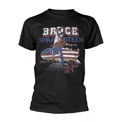 Buy Bruce Springsteen Tour 84-85 Black T-Shirt NEW OFFICIAL • 17.79£