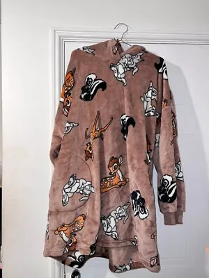 Buy Bambi Thumper SNUDDIE Disney Classics Hooded Blanket Snoodie Oodie Hoodie XS-S • 33.50£