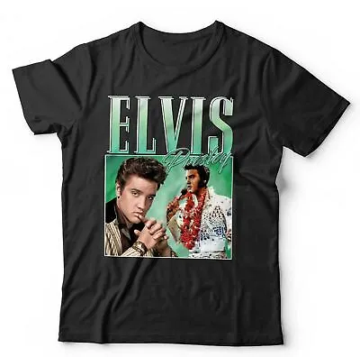 Buy Elvis Presley Appreciation Tshirt Unisex Homage Throwback Stag Hen Do Funny • 11.19£