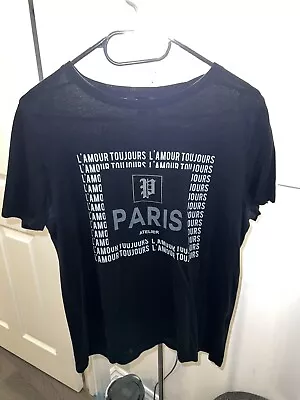 Buy Black New Look T Shirt • 8£
