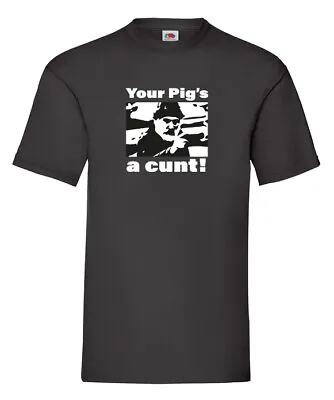Buy Brassic Farmer Jim Your Pig's A C*nt! T-Shirt ~ Gift Present Christmas Birthday • 16.50£