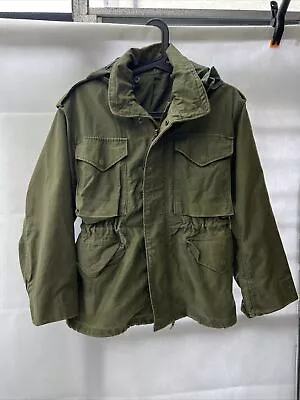 Buy VTG 1972 M65 Military Jacket Mens Cold Weather Field Coat X Small Scovill Hooded • 79.99£
