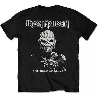 Buy Iron Maiden Unisex T-Shirt: The Book Of Souls White Contrast OFFICIAL NEW  • 18.55£