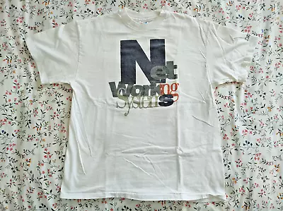 Buy RARE Vintage Official Merchandise IBM Networking System Mens T-Shirt - Size L • 37.95£