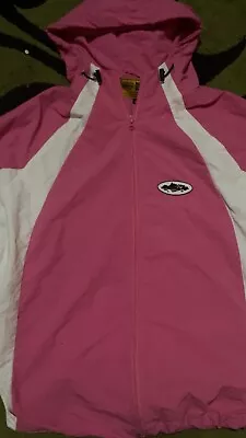 Buy Corteiz Windbreaker Jacket Pink/White Medium Barely Worn • 65£