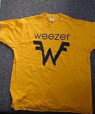 Buy Weezer - 1994 Yellow Fan Club T-shirt • 100£