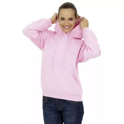 Buy Ladies & Girls Hooded Sweatshirt Size 8 To 30 - HOODIE CASUAL SPORT LEISURE WORK • 15.95£