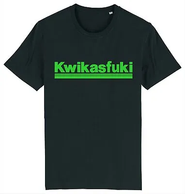 Buy KWIKASFUKI Motorbiker Super Bike Ninja T-Shirt • 9.95£