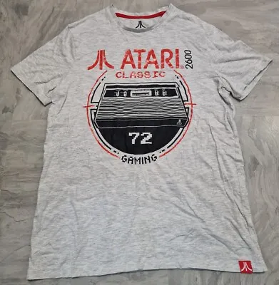 Buy Atari 2600 Mens Size Medium Grey Difuzed T Shirt Preloved • 9.74£