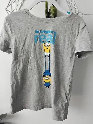 Buy Minions Boys T Shirt Aged 4-5yrs • 2.25£