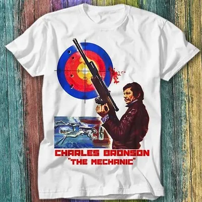 Buy The Mechanic Film Poster Charles Bronson Death Wish T Shirt Top Tee 608 • 6.70£