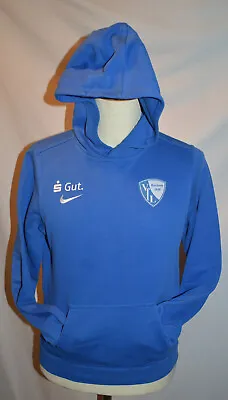 Buy Sweater / Hoodie / Sweatshirt By VfL Bochum, Size 152, Blue, With Hood, Nike • 23.67£