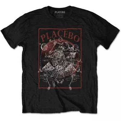 Buy PLACEBO - Astro Skeleton - NEW Offical Black T-Shirt *L Size Only • 13.95£