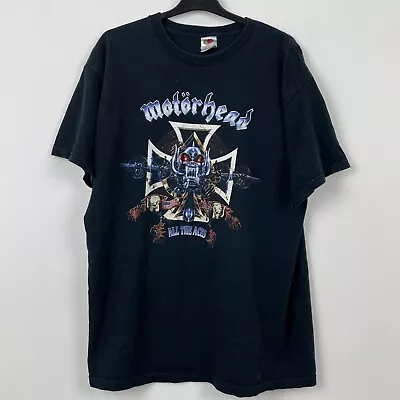Buy Vintage 00s Motörhead All The Aces Rare Band Tour T-Shirt XL 0511 • 5£