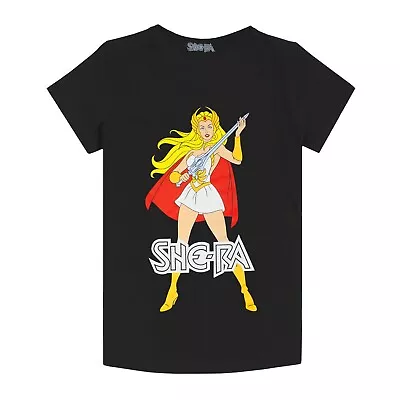 Buy Masters Of The Universe Womens/Ladies Princess Of Power She-Ra T-Shirt NS5597 • 14.93£