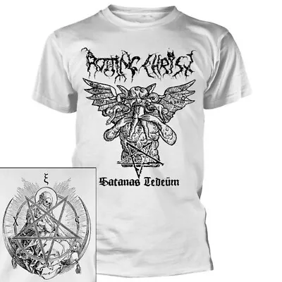 Buy Rotting Christ Satanas Tedium White Shirt S-XXL T-Shirt Official Band Tshirt • 24.75£